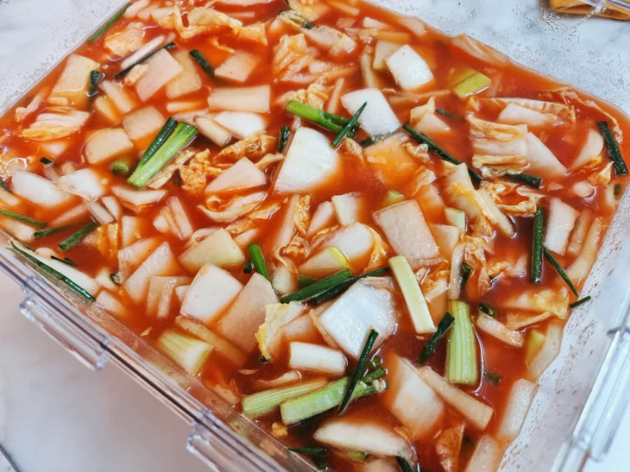 나박물김치 담그는법 나박김치 만드는법 레시피