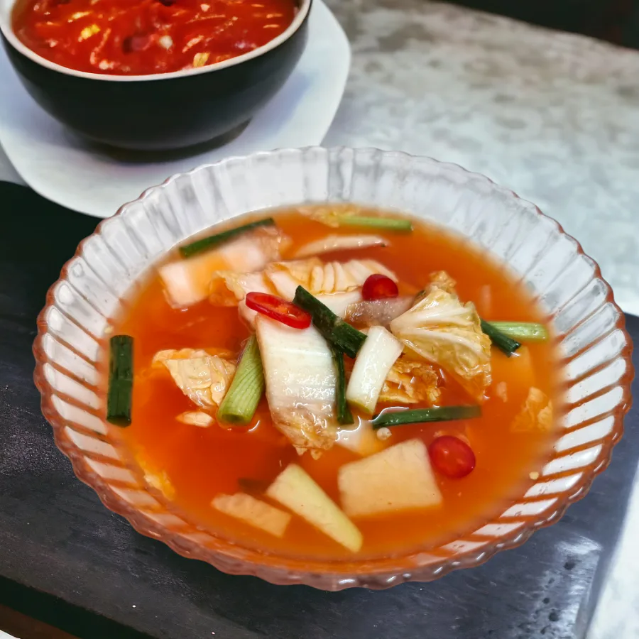 나박물김치 담그는법 나박김치 만드는법 레시피