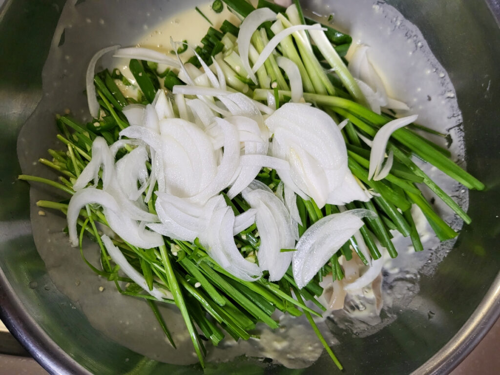 파전 만들기 해물파전 만드는법 레시피 막걸리 안주 12 11 7