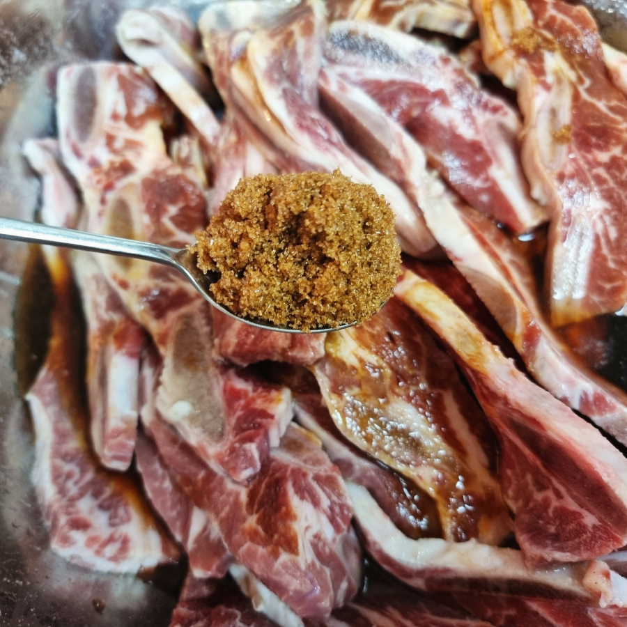 냉동 LA갈비재는법 키위 양념장 LA갈비구이 만드는법 14 12 2