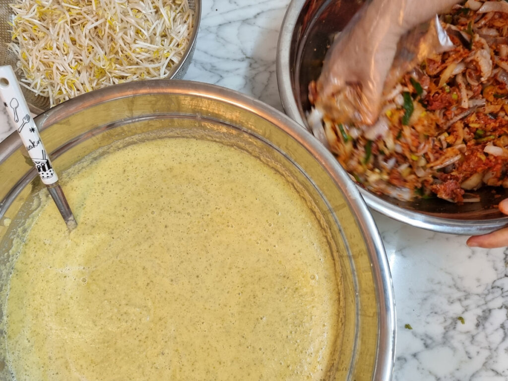 녹두빈대떡 만드는법 녹두전 만들기 이북식 레시피 22 19 4