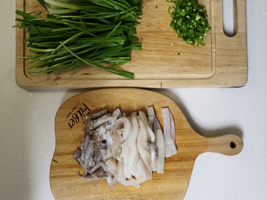 파전 만들기 해물파전 만드는법 레시피 막걸리 안주 8 7 5