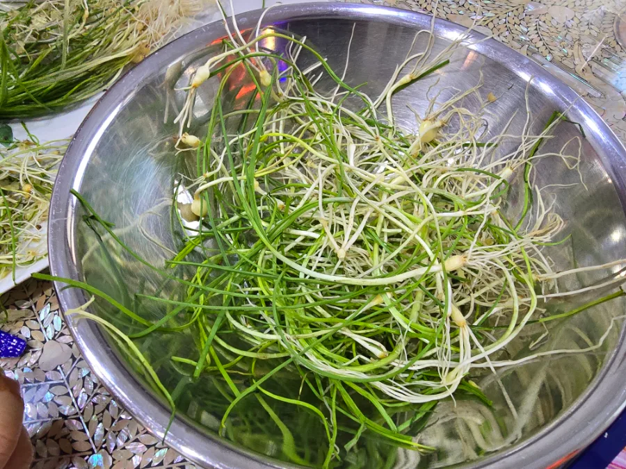 달래양념장 달래장 만들기 고소한 들기름 두부구이