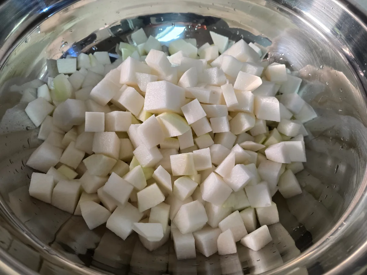 맛있게 깍두기 담그는법 설렁탕집 레시피 무김치 담그기