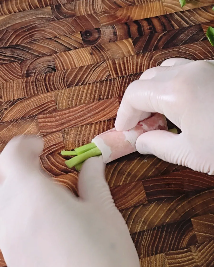 냉동 대패삼겹살 구이 청도 미나리 대패삼겹말이 삼겹살 요리