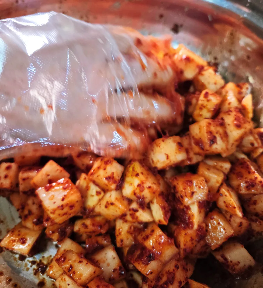 맛있게 깍두기 담그는법 설렁탕집 레시피 무김치 담그기