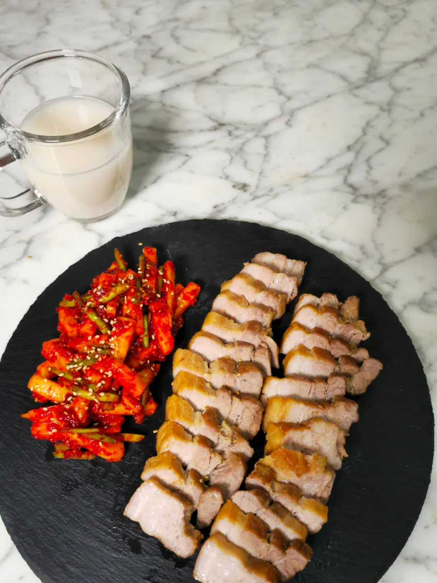 수육 맛있게 삶는법 편스토랑 막걸리 수육 명세빈 보쌈 레시피
