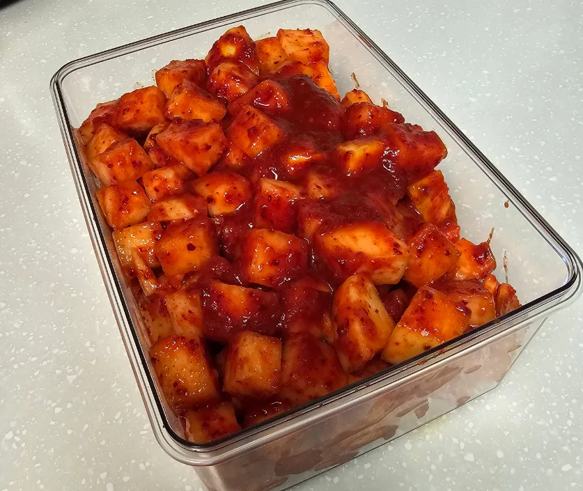 맛있게 깍두기 담그는법 설렁탕집 레시피 무김치 담그기