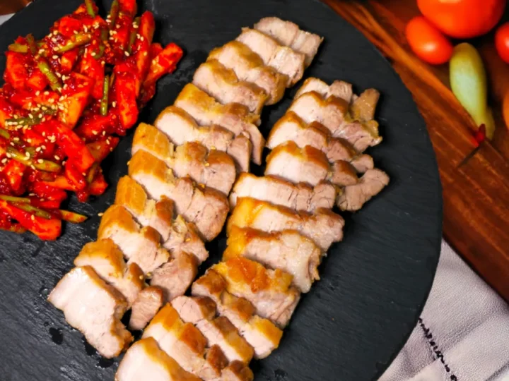수육 맛있게 삶는법 편스토랑 막걸리 수육 명세빈 보쌈 레시피