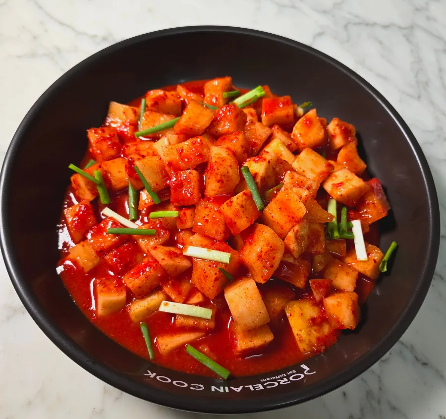 맛있게 깍두기 담그는법 설렁탕집 레시피 무김치 담그기