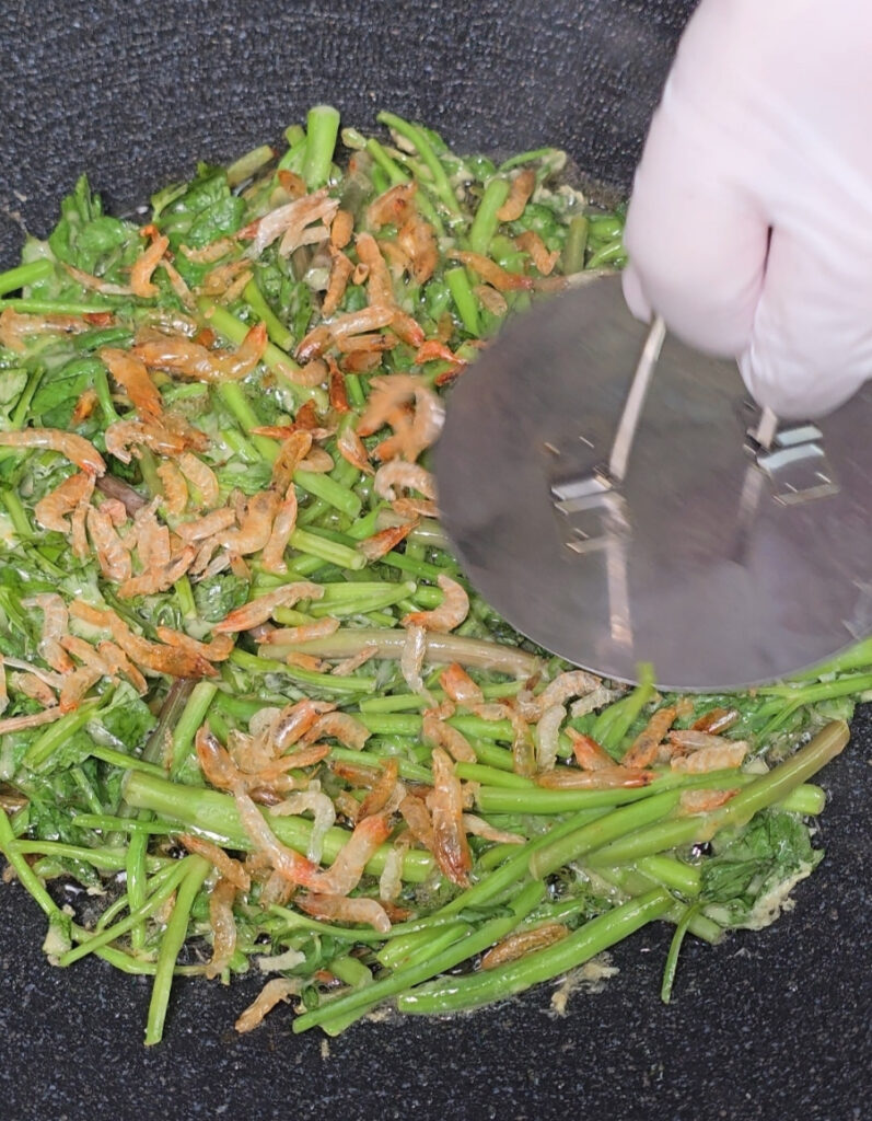보리새우 미나리전 맛집사장님 비법! 미나리보리새우전 부침개 19 15 4