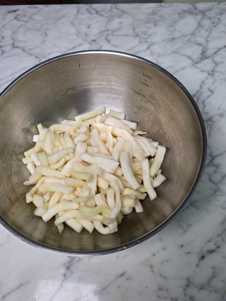 보쌈 무김치 만들기 꼬들한 보쌈무 무생채 만드는법 22 19 2