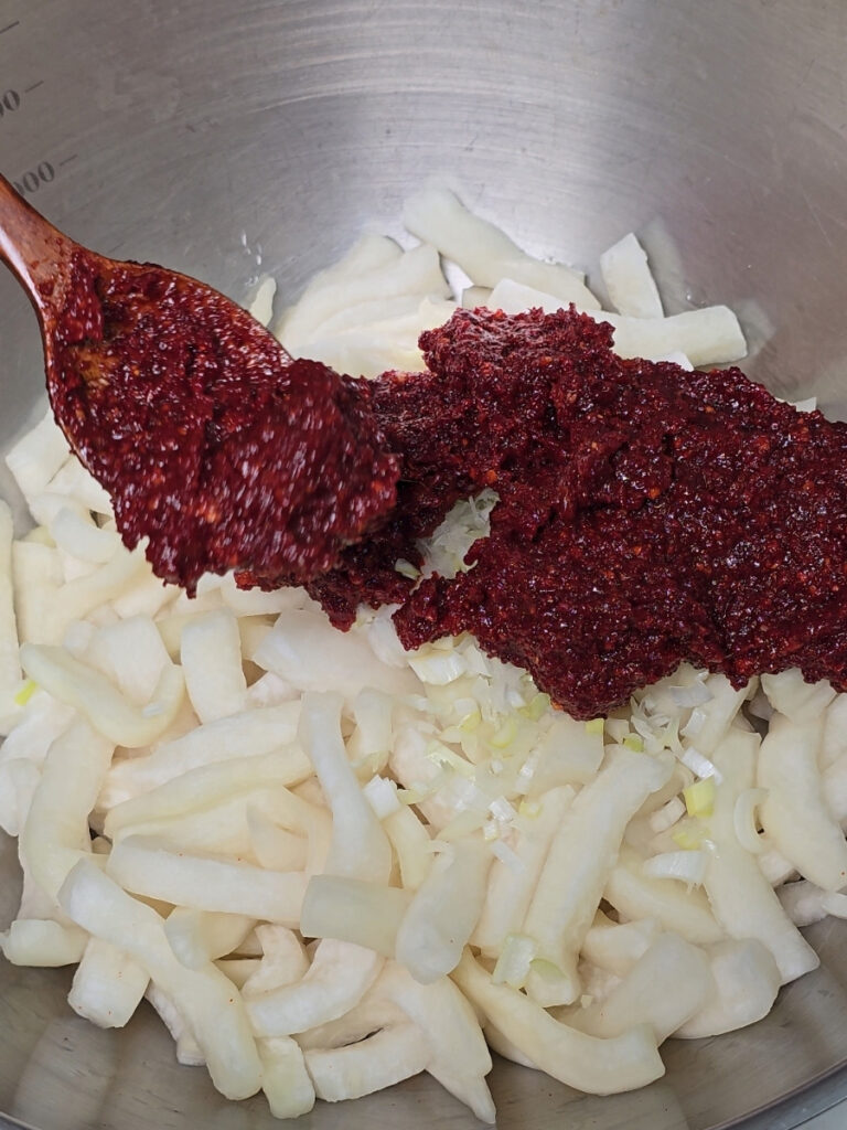 보쌈 무김치 만들기 꼬들한 보쌈무 무생채 만드는법 24 21 4