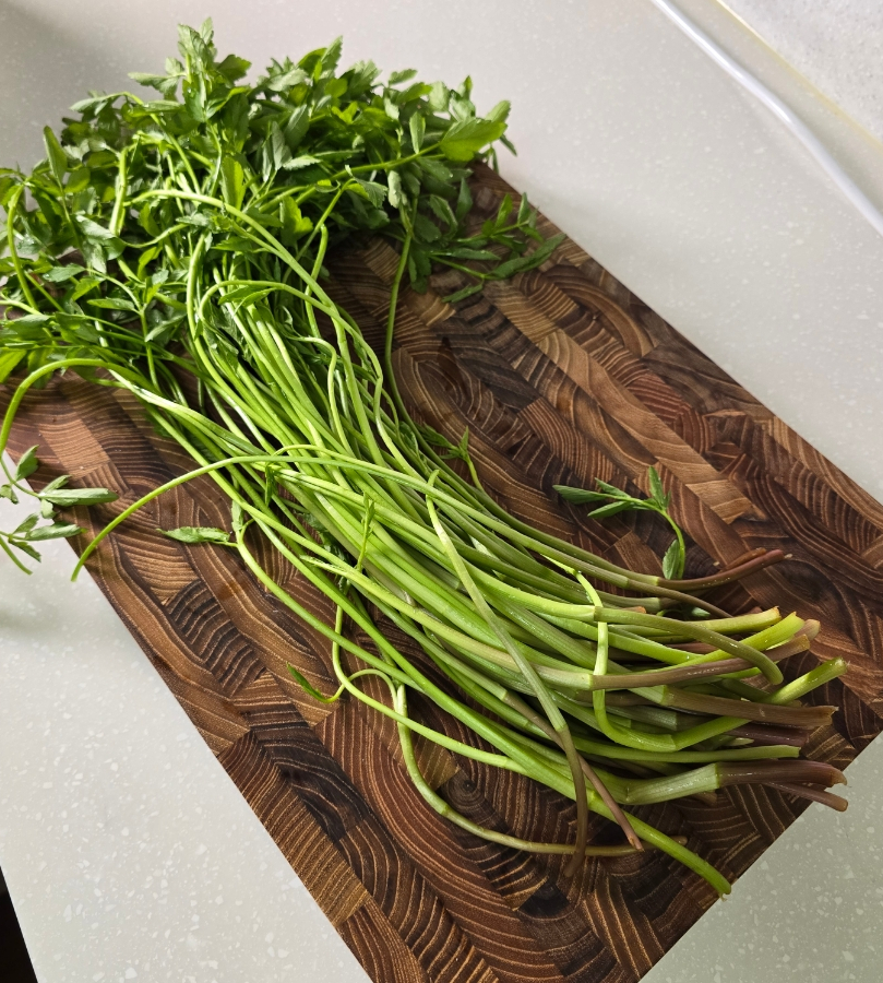 냉동 대패삼겹살 구이 청도 미나리 대패삼겹말이 삼겹살 요리 6 3