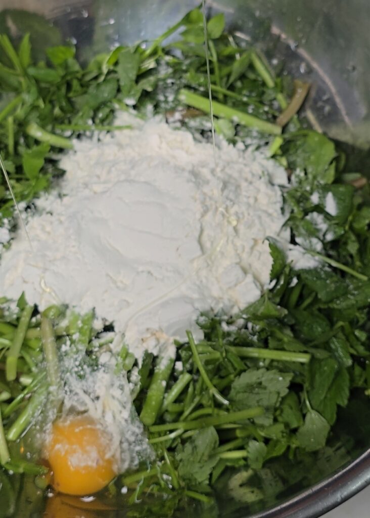 보리새우 미나리전 맛집사장님 비법! 미나리보리새우전 부침개 11 8 6