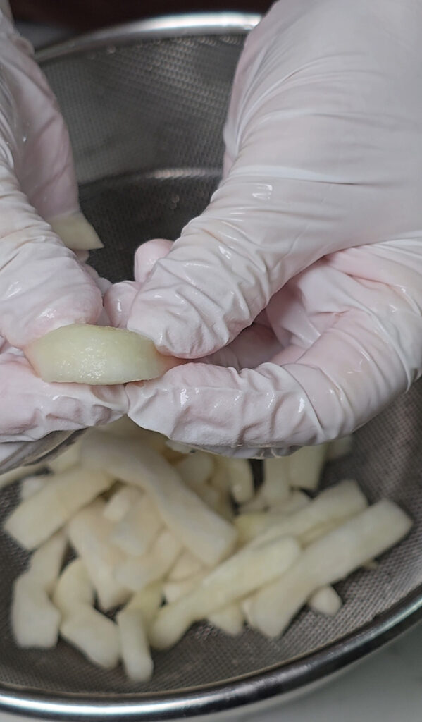 보쌈 무김치 만들기 꼬들한 보쌈무 무생채 만드는법 9 8 8