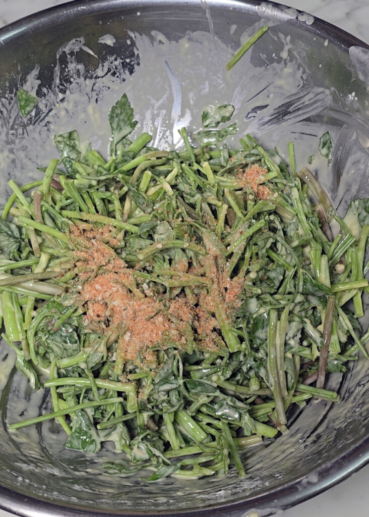 보리새우 미나리전 맛집사장님 비법! 미나리보리새우전 부침개 12 9 6