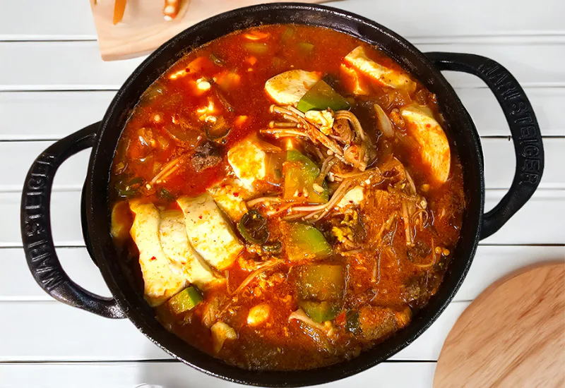 순두부찌개 끓이는법 애호박 찌개 레시피