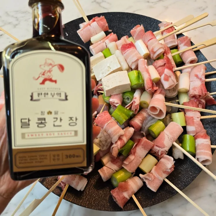 볶음우동 만드는법 맛간장으로 5분만에 요리하는 방법 달콩간장