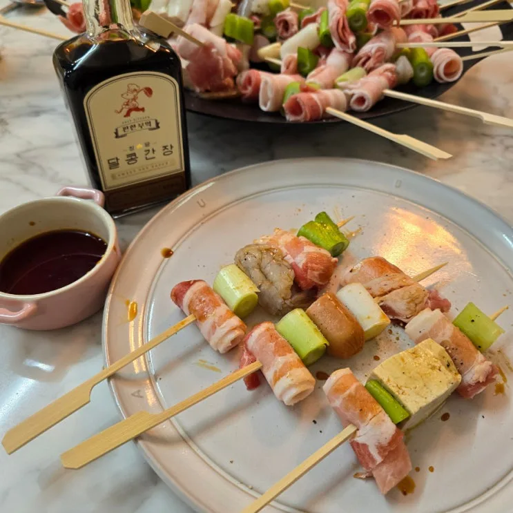 볶음우동 만드는법 맛간장으로 5분만에 요리하는 방법 달콩간장