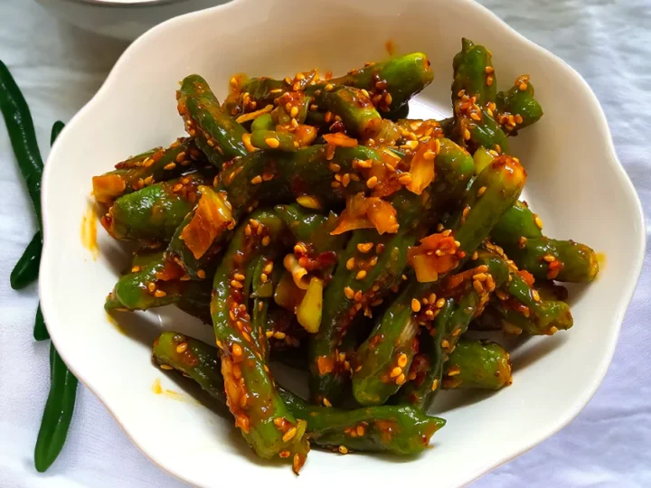 꽈리고추찜 만드는 법 전자레인지로 초간단 꽈리고추무침