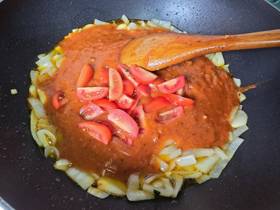 치즈오븐 스파게티 만들기 토마토 폰타나 파스타 소스 레시피 16 13 5