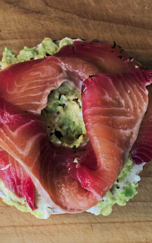 베이글 맛있게 먹는법 베이글 훈제연어 샌드위치 만들기 21 19 3