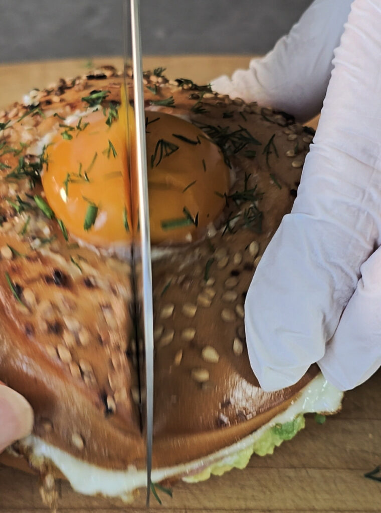 베이글 맛있게 먹는법 베이글 훈제연어 샌드위치 만들기 25 23 2