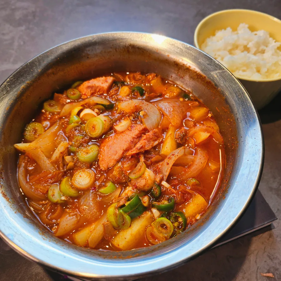 역대급 스팸짜글이 초간단 양념 고추참치 신의 한수 스팸요리