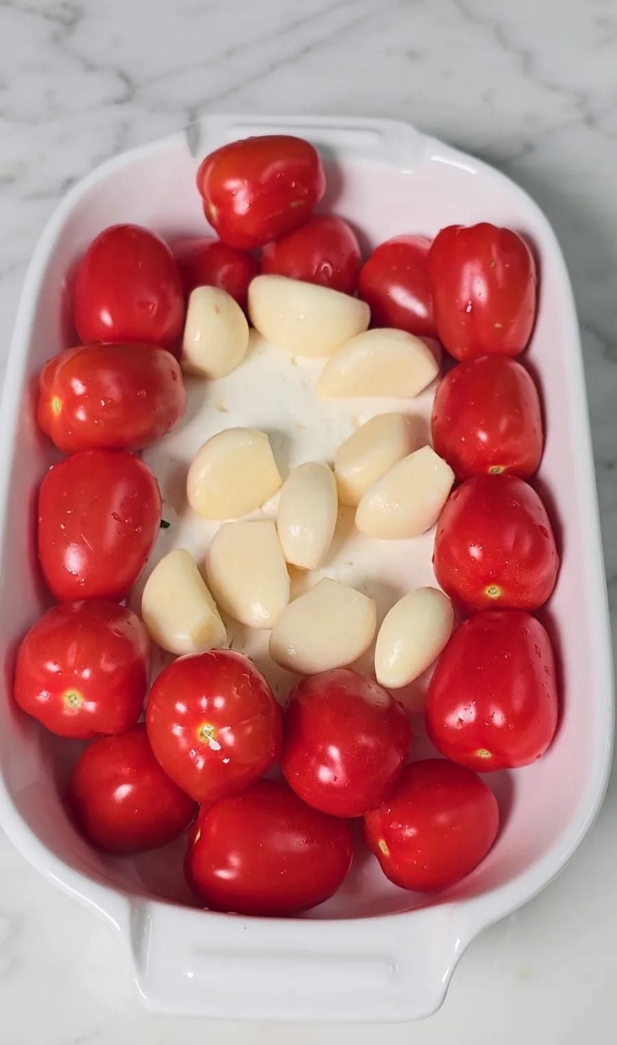 페타치즈 파스타 토마토 오븐 구이 요리