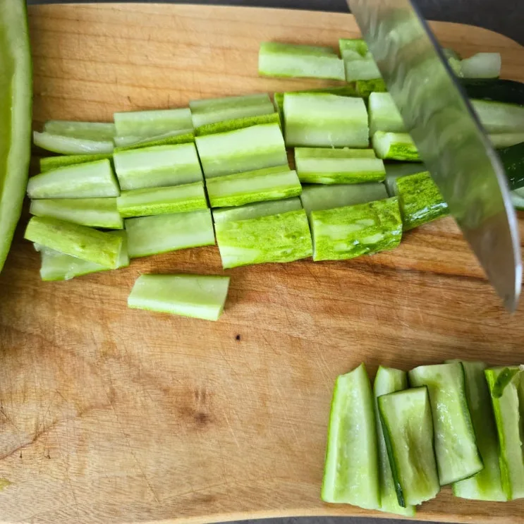 몽고 장아찌간장소스 초간단 오이 양파 장아찌 만들기