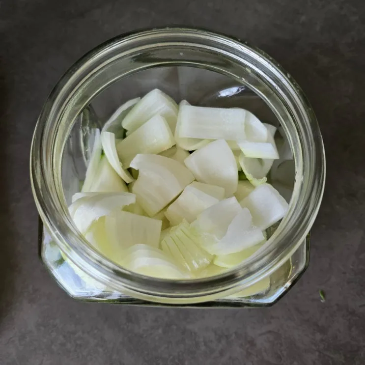 몽고 장아찌간장소스 초간단 오이 양파 장아찌 만들기