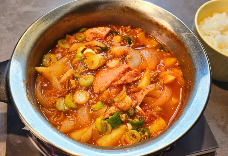 역대급 스팸짜글이 초간단 양념 고추참치 신의 한수 스팸요리