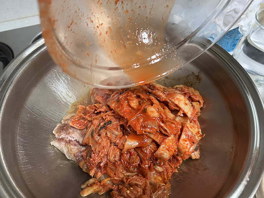 편스토랑 류수영 레시피 돼지고기 김치찜 만들기 9 류수영김치찜