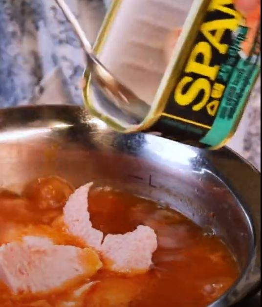 역대급 스팸짜글이 초간단 양념 고추참치 신의 한수 스팸요리 10 8 29