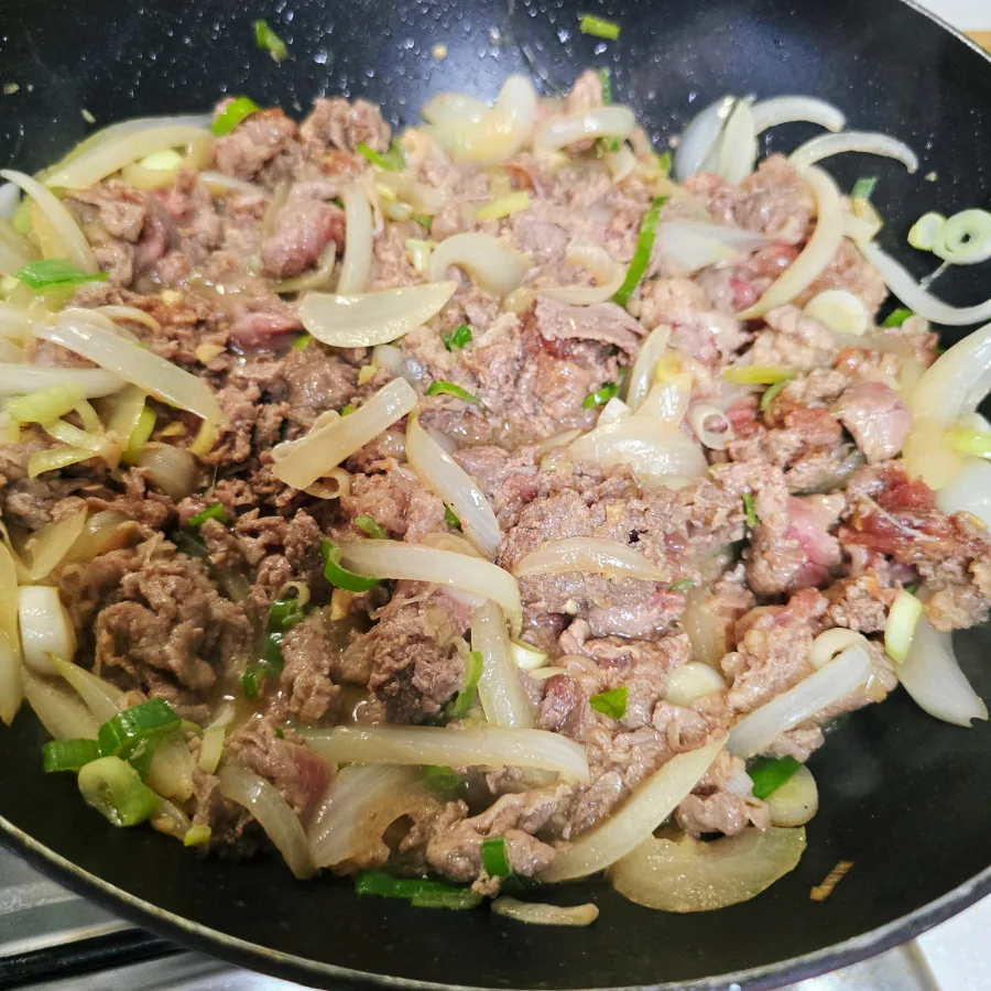 불고기 냉우동 만들기 여름음식 추천 레시피