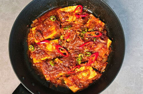 류수영두부조림