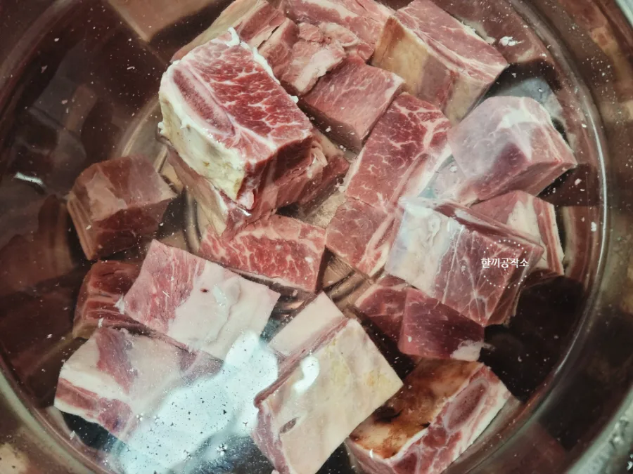 갈비찜 레시피 소갈비찜 만들기 여름보양식