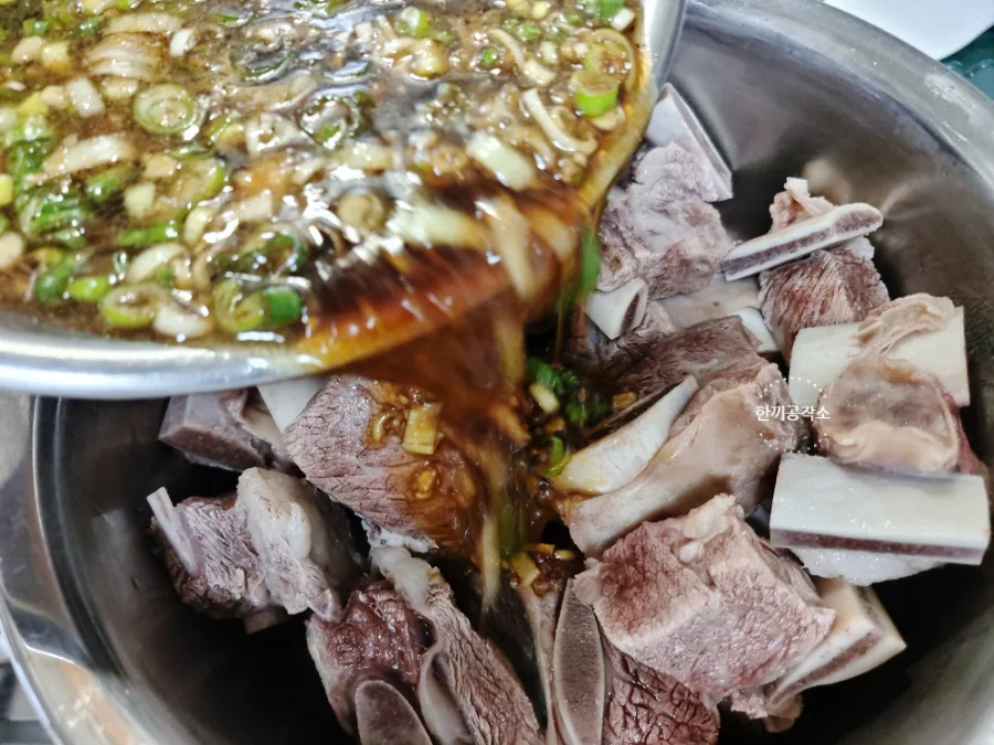 갈비찜 레시피 소갈비찜 만들기 여름보양식
