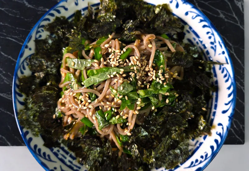 들기름 막국수 레시피 메밀국수 만들기