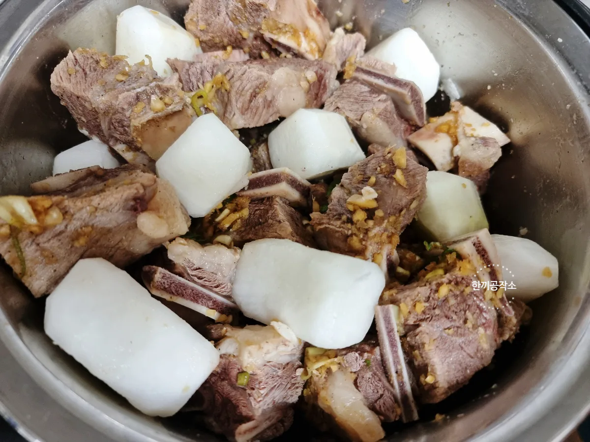 갈비찜 레시피 소갈비찜 만들기 여름보양식