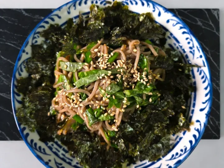 들기름 막국수 레시피 메밀국수 만들기