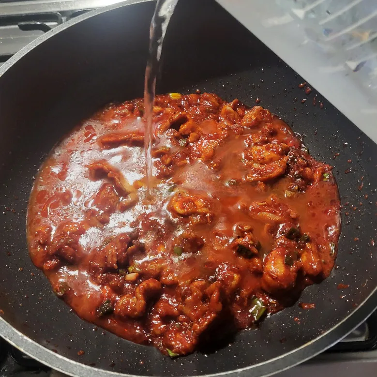 류수영 고추장찌개 레시피 감자 돼지고기 애호박 찌개