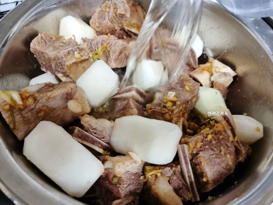 갈비찜 레시피 소갈비찜 만들기 여름보양식