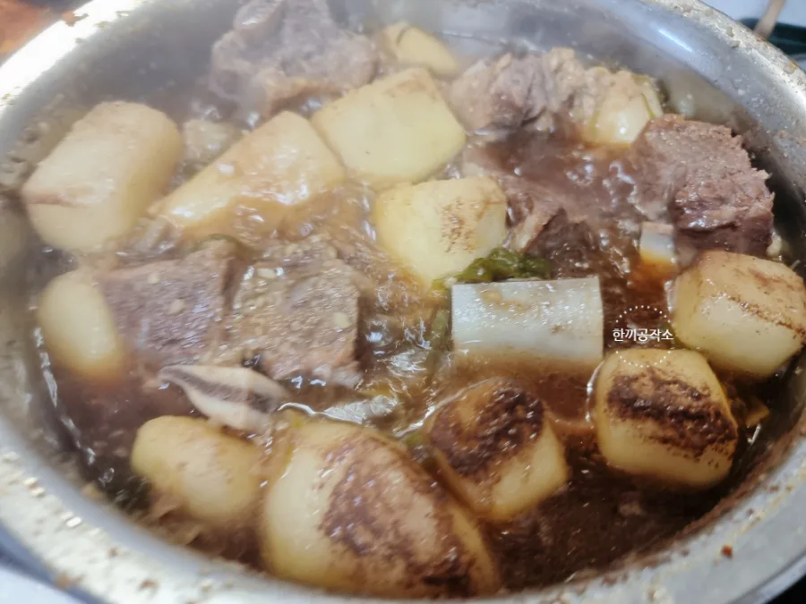 갈비찜 레시피 소갈비찜 만들기 여름보양식