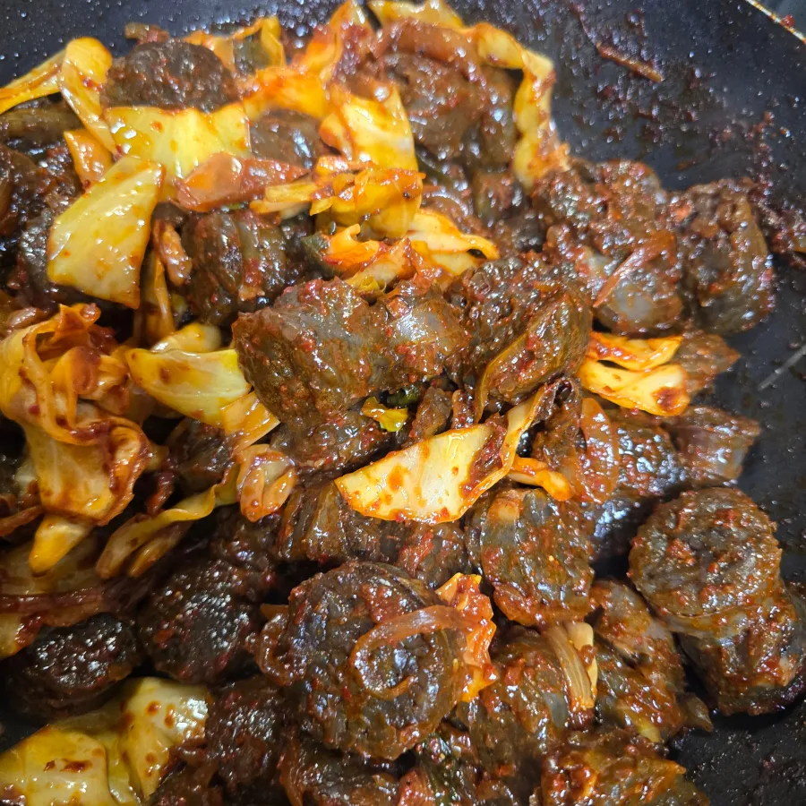 순대볶음 황금 레시피 순대야채볶음 양념장 술안주 베스트