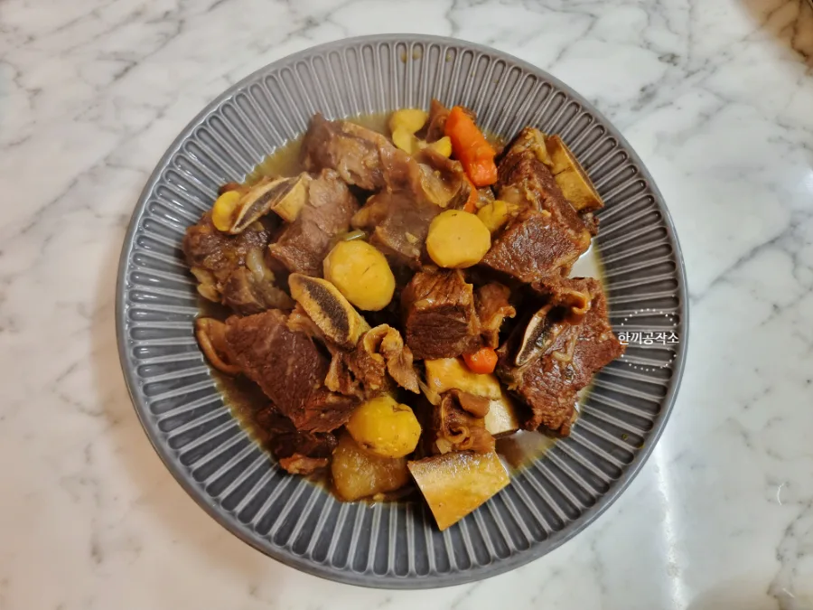 갈비찜 레시피 소갈비찜 만들기 여름보양식
