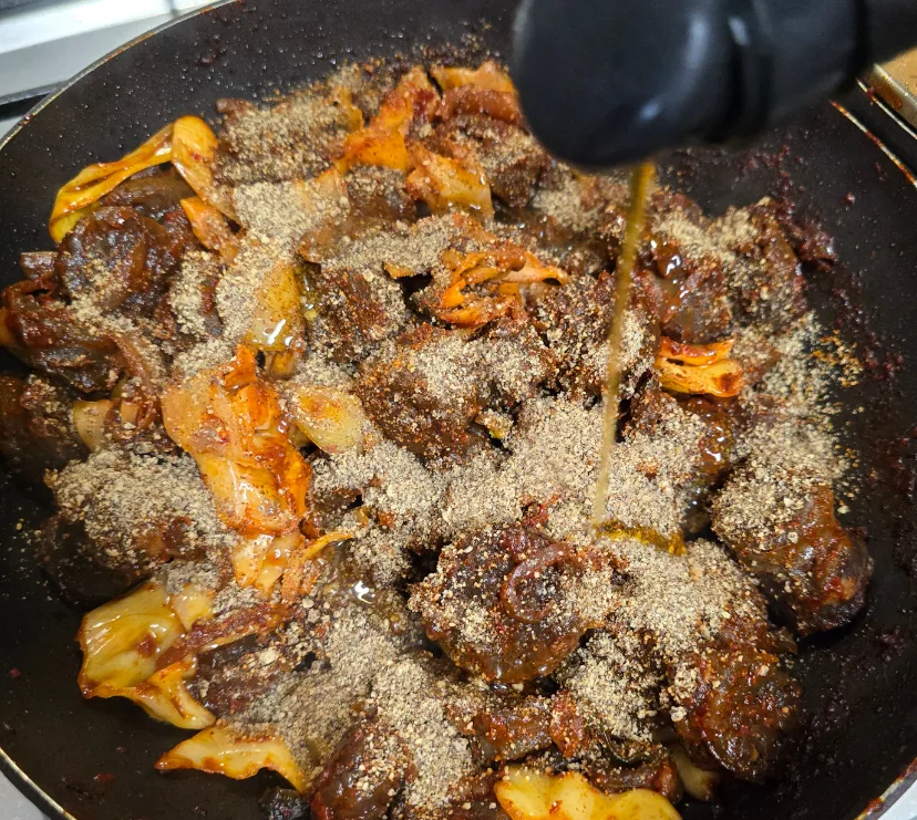 순대볶음 황금 레시피 순대야채볶음 양념장 술안주 베스트