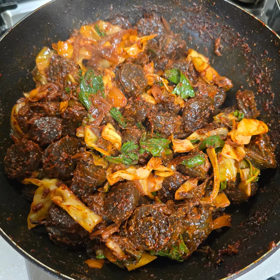 순대볶음 황금 레시피 순대야채볶음 양념장 술안주 베스트