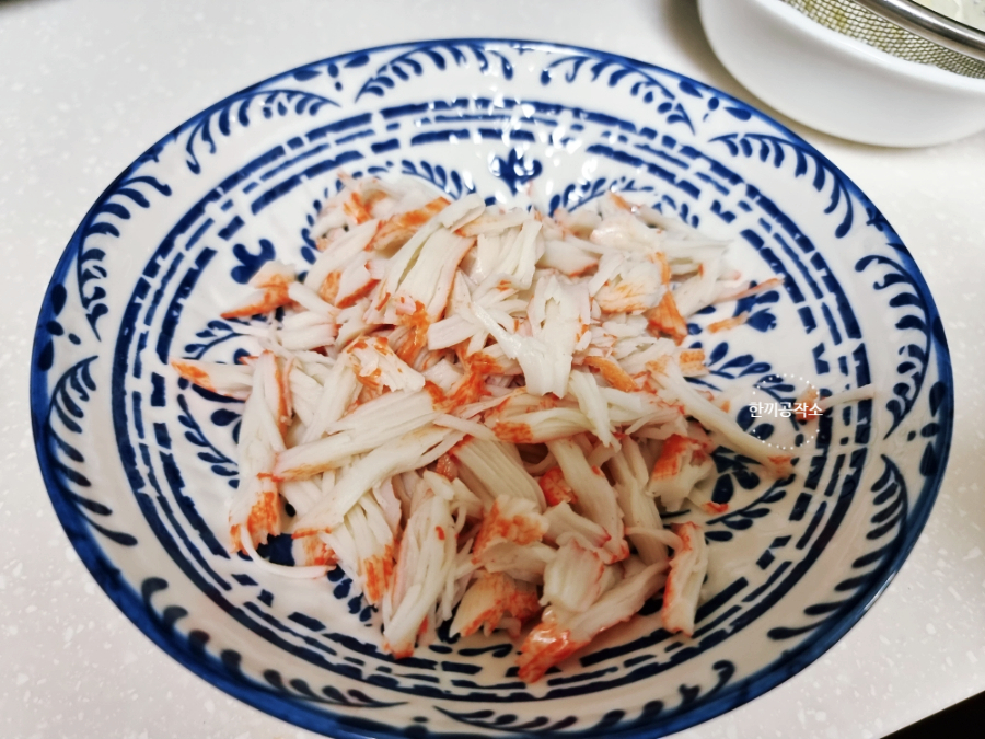 롤유부초밥 만들기 크래미 유부초밥 풀무원 21 19 10